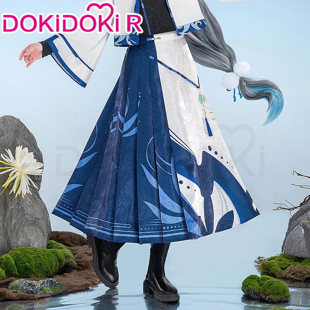 【In Stock】DokiDoki-R Game Honkai Impact 3rd Cosplay Fu Hua Costume Winter Charm FuHua Winter Skin - Image 3