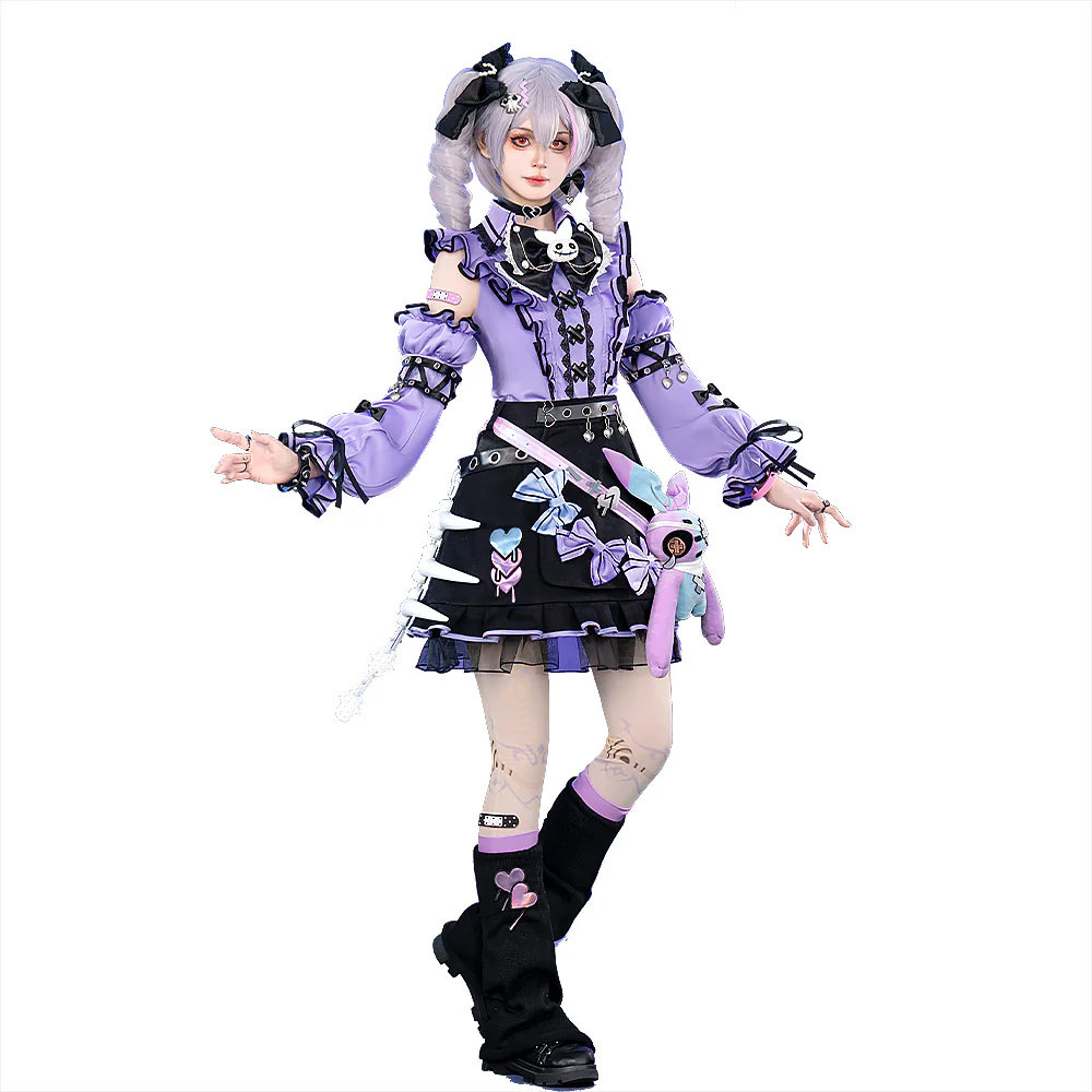 【In Stock】DokiDoki-R Game Honkai Impact 3rd Cosplay Prometheus Costume Gallery Saccharine Lash-Out Terminal Aide 0017 - Image 5