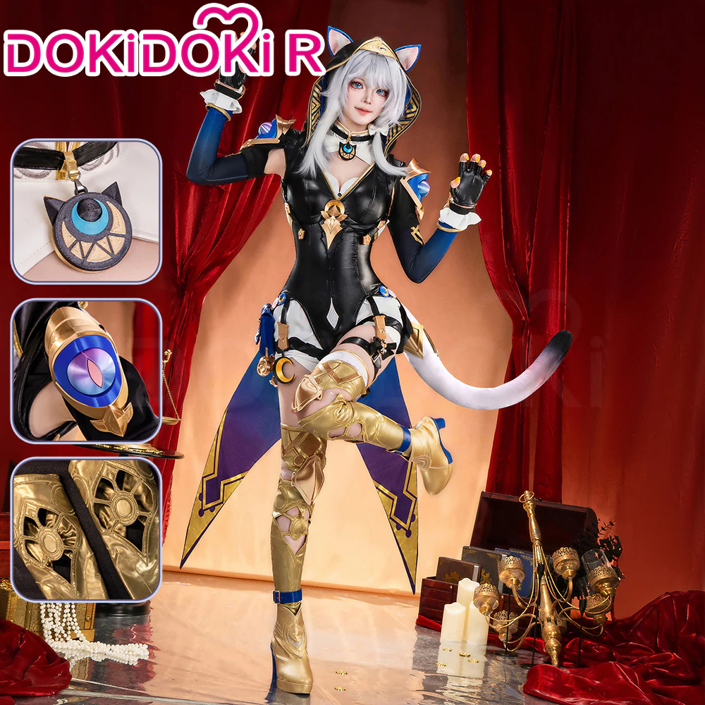 【Partially Ready For Ship】【Size S-2XL】DokiDoki-R Game Honkai: Star Rail Cosplay Cipher Costume