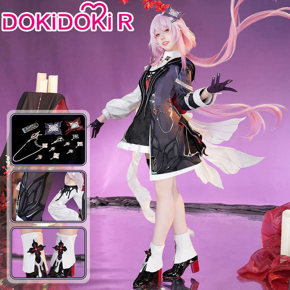 【Partially Ready For Ship】DokiDoki-R Game Honkai: Star Rail Cosplay Evernight Costume March 7th SP