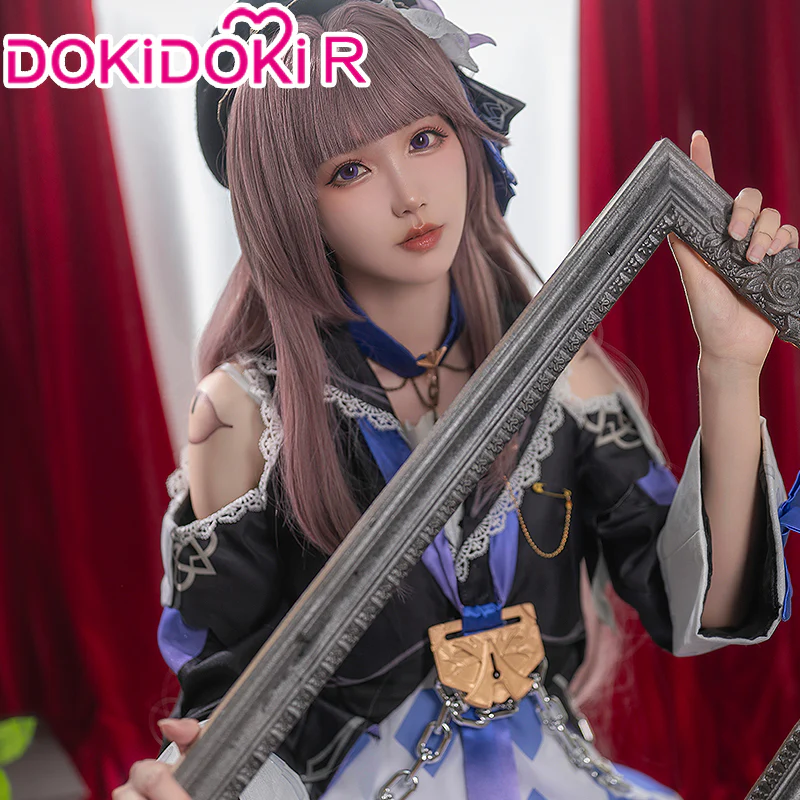 【Partially Ready For Ship】DokiDoki-R Game Honkai: Star Rail Cosplay Herta Cosplay Costume Dress - Image 4