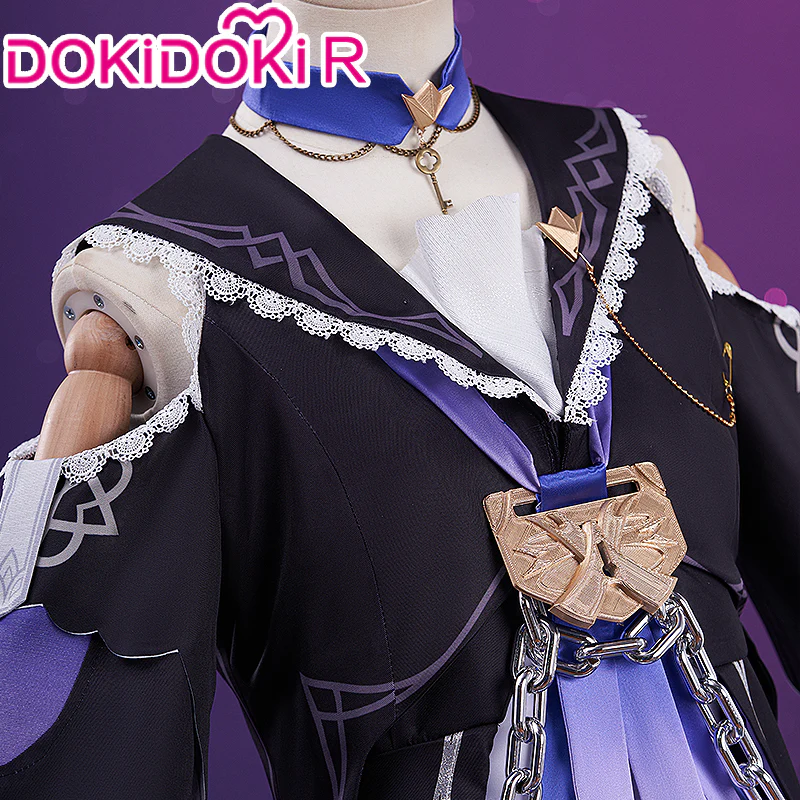 【Partially Ready For Ship】DokiDoki-R Game Honkai: Star Rail Cosplay Herta Cosplay Costume Dress - Image 7