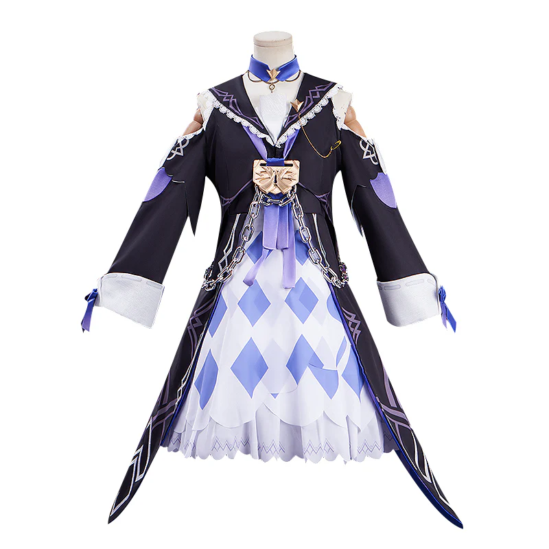 【Partially Ready For Ship】DokiDoki-R Game Honkai: Star Rail Cosplay Herta Cosplay Costume Dress - Image 9
