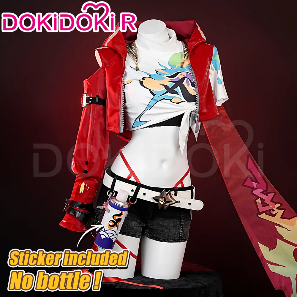 【Partially Ready For Ship】DokiDoki-R Game Honkai: Star Rail Cosplay Rappa Costume