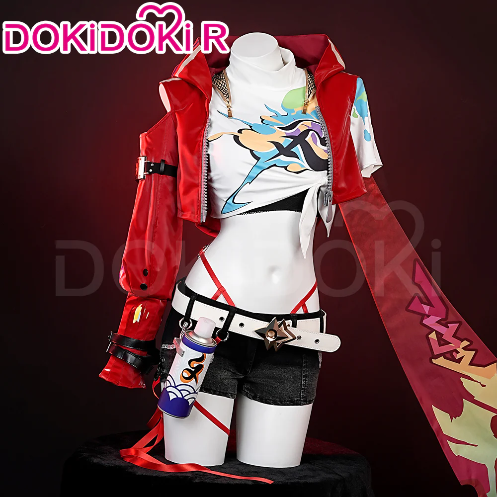 【Partially Ready For Ship】DokiDoki-R Game Honkai: Star Rail Cosplay Rappa Costume - Image 2