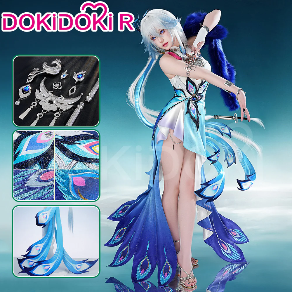 【IN STOCK】DokiDoki-R Game Honkai: Star Rail Cosplay Yao Guang Costume Yaoguang The Seer Strategist Planarcadia