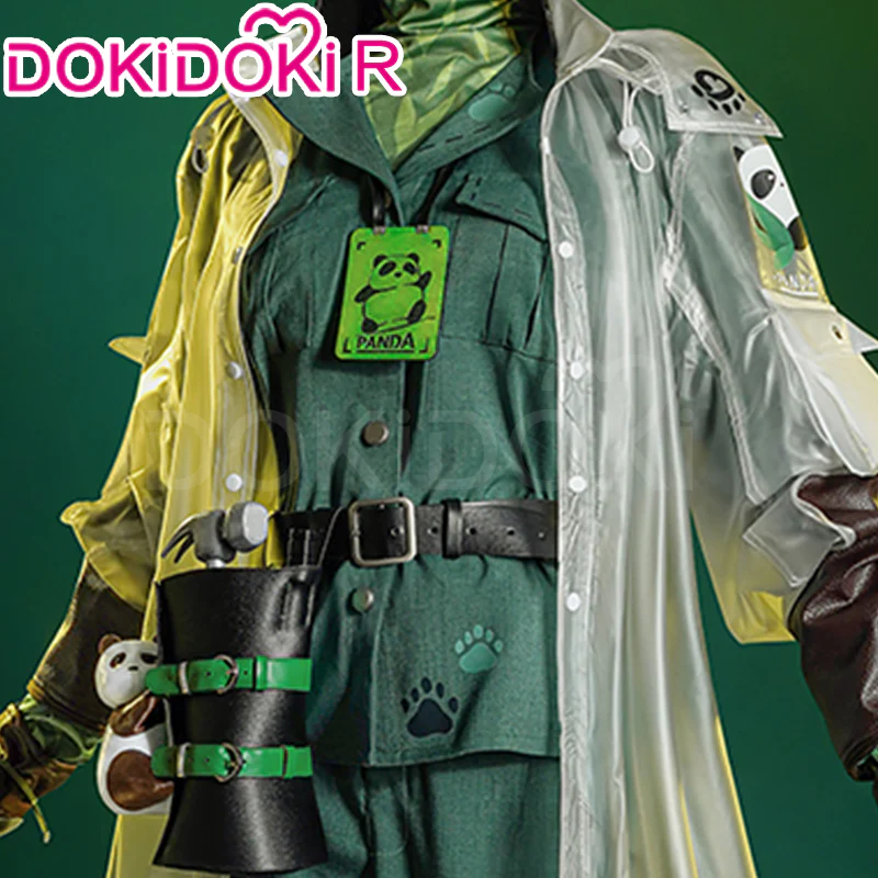 【Size S-2XL】DokiDoki-R Game Identity V Cosplay Andrew Kreiss Costume Panda Skin Grave Keeper Idv Home Designer - Image 3