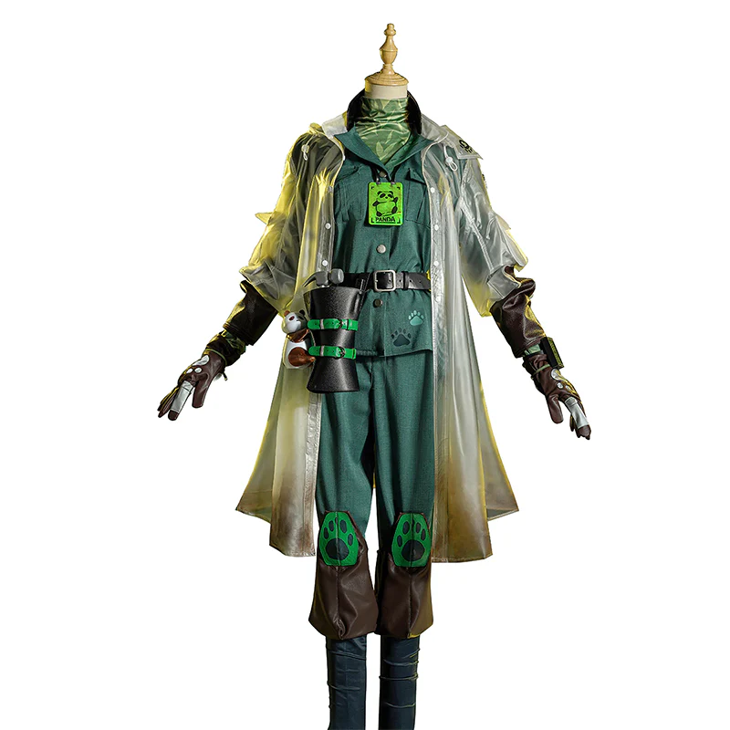 【Size S-2XL】DokiDoki-R Game Identity V Cosplay Andrew Kreiss Costume Panda Skin Grave Keeper Idv Home Designer - Image 6