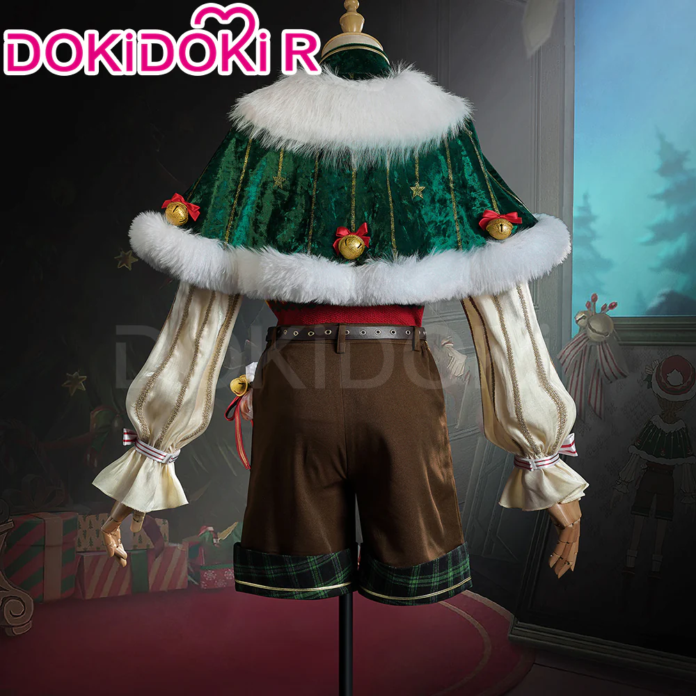 【Size S-2XL】DokiDoki-R Game Cosplay Identiity V Cosplay Painter Christmas Eve Idv Costume / Hat - Image 3