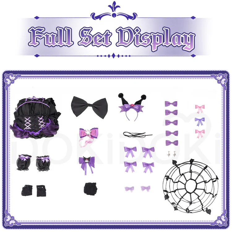 【Partial Size Ready For Ship】【In Stock】DokiDoki-R Game Identity V Cosplay Bloody Queen Mary Costume - Image 9