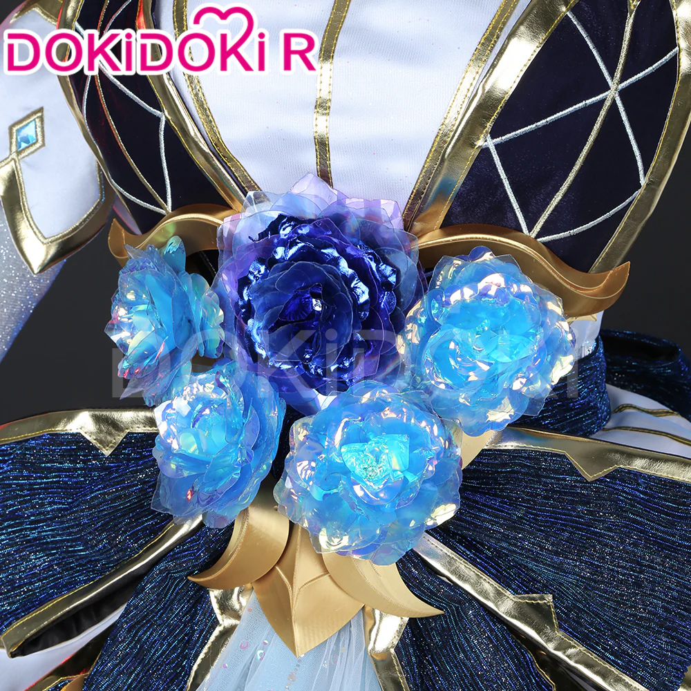 DokiDoki-R Game Cosplay Costume Prestige Crystal Rose - Image 5