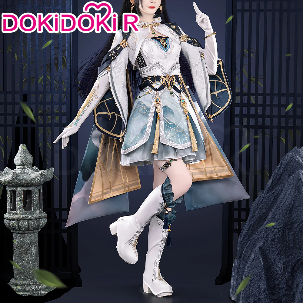 DokiDoki-R Game Love and Deepspace Cosplay Protagonist Costume / Shoes Cover Deepspace Deep Space Cascading Breeze Outfit Zayne