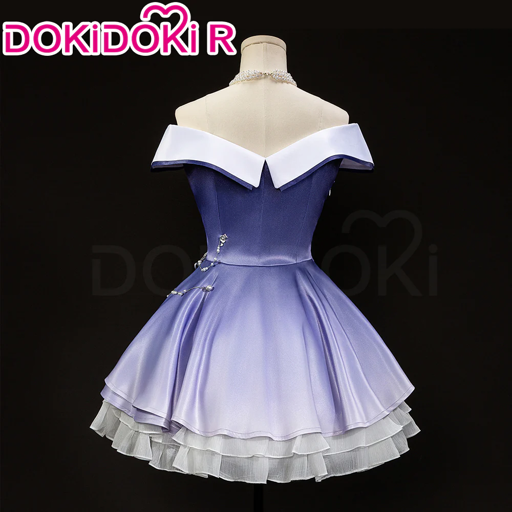 【Size XS-XL】DokiDoki-R Game Love and Deepspace Cosplay Protagonist MC Costume Galactic Swirl - Image 4