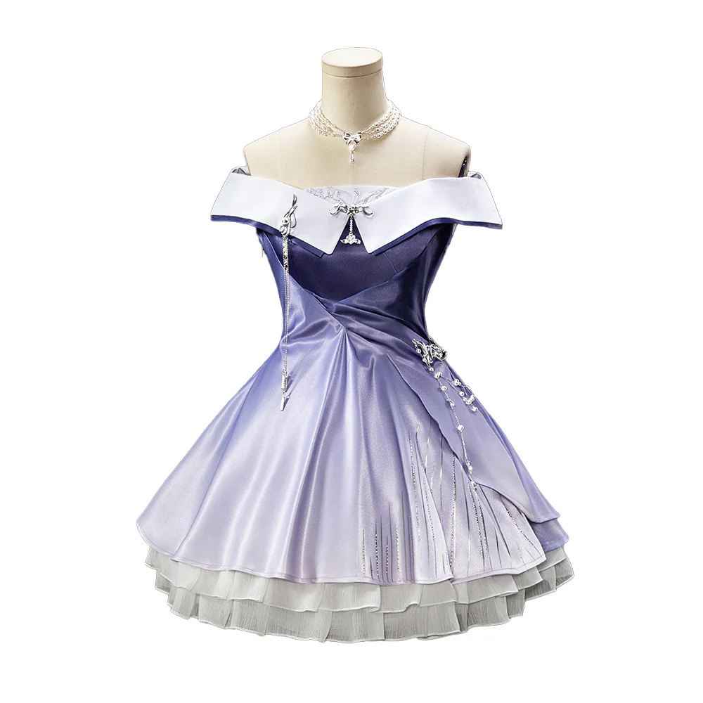 【Size XS-XL】DokiDoki-R Game Love and Deepspace Cosplay Protagonist MC Costume Galactic Swirl - Image 5