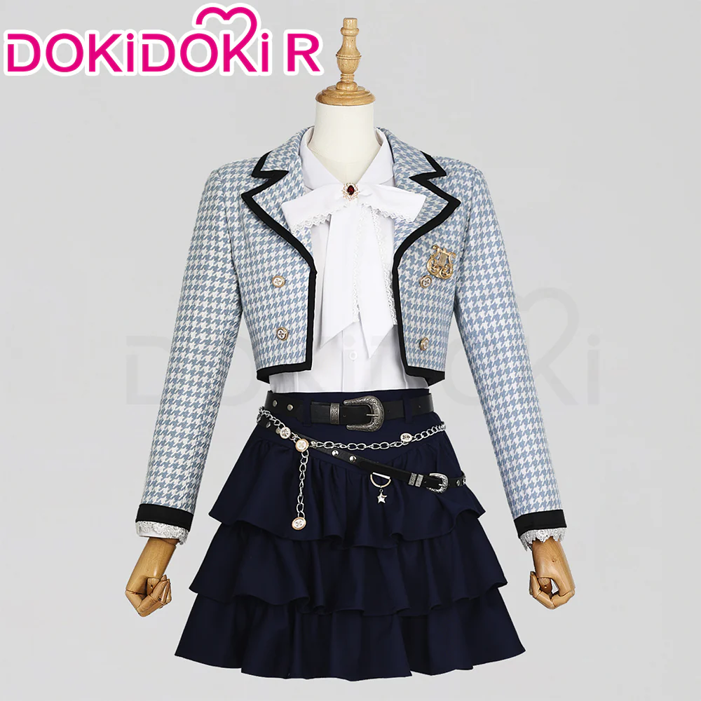【Size XS-2XL】DokiDoki-R Game Love and Deepspace Cosplay Protagonist MC Uniform Costume Heartfelt Adventure Casual Wear