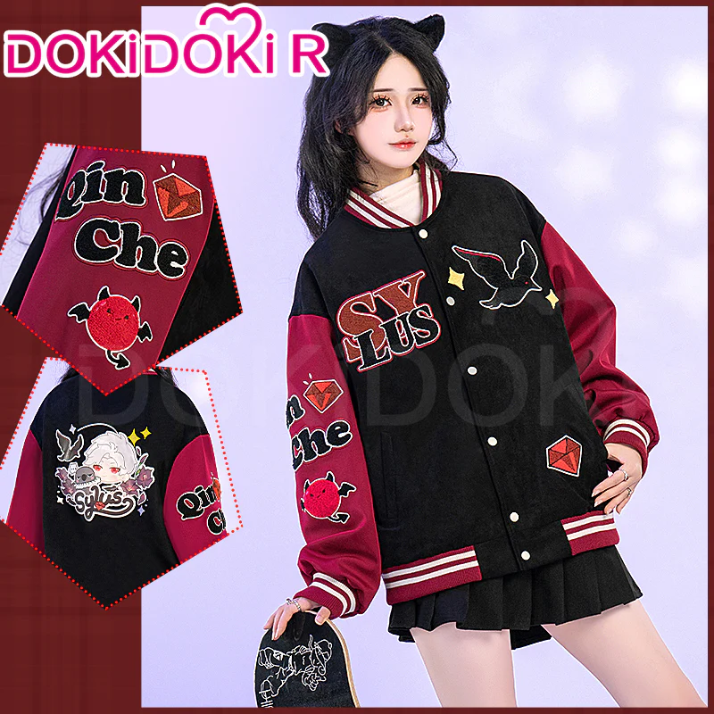 DokiDoki-R Game Love and Deepspace Cosplay Sylus Baseball Jacket Doujin Casual Wear