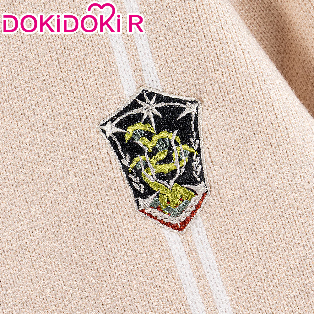 DokiDoki-R Game Love And Deepspace Cosplay Xavier Costume Starry Day Embroidered Cardigan Sweater - Image 4