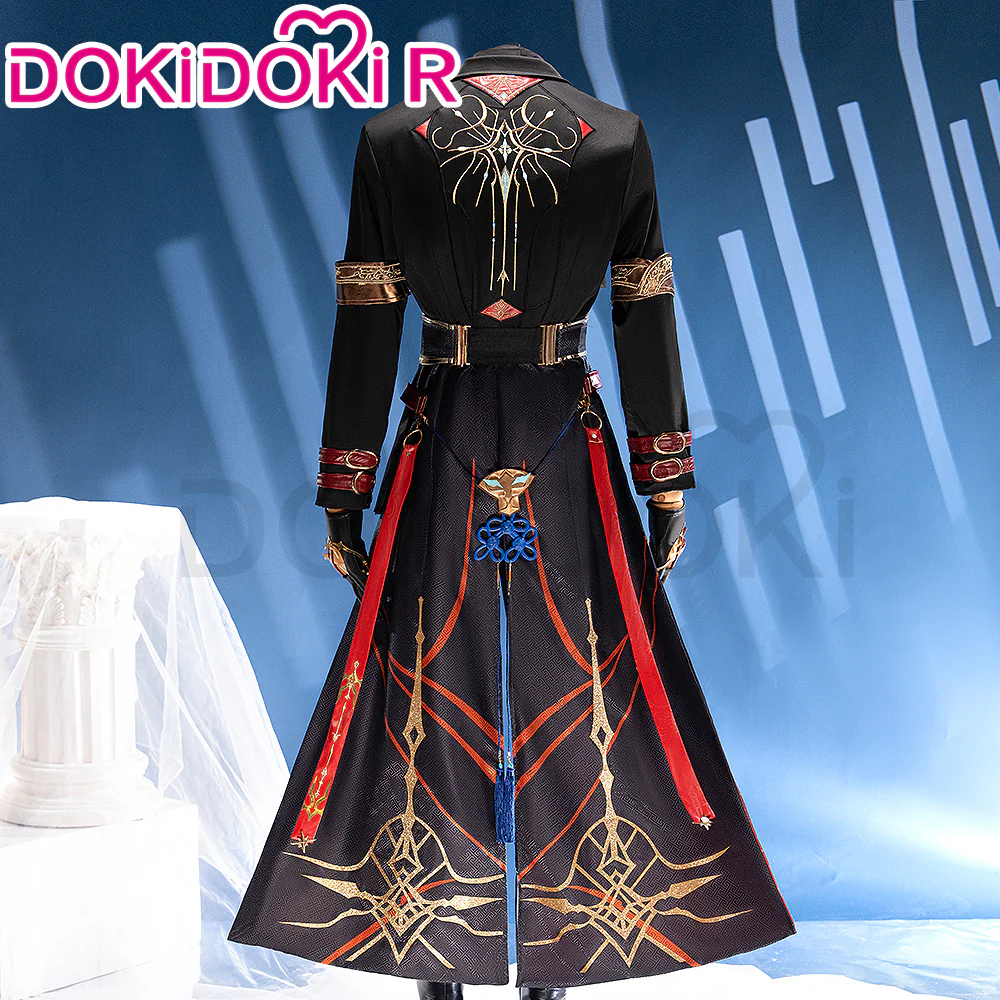 【IN STOCK】【S-2XL】DokiDoki-R Game Love and Deepspace Cosplay Xavier Time Hunter Black - Image 3