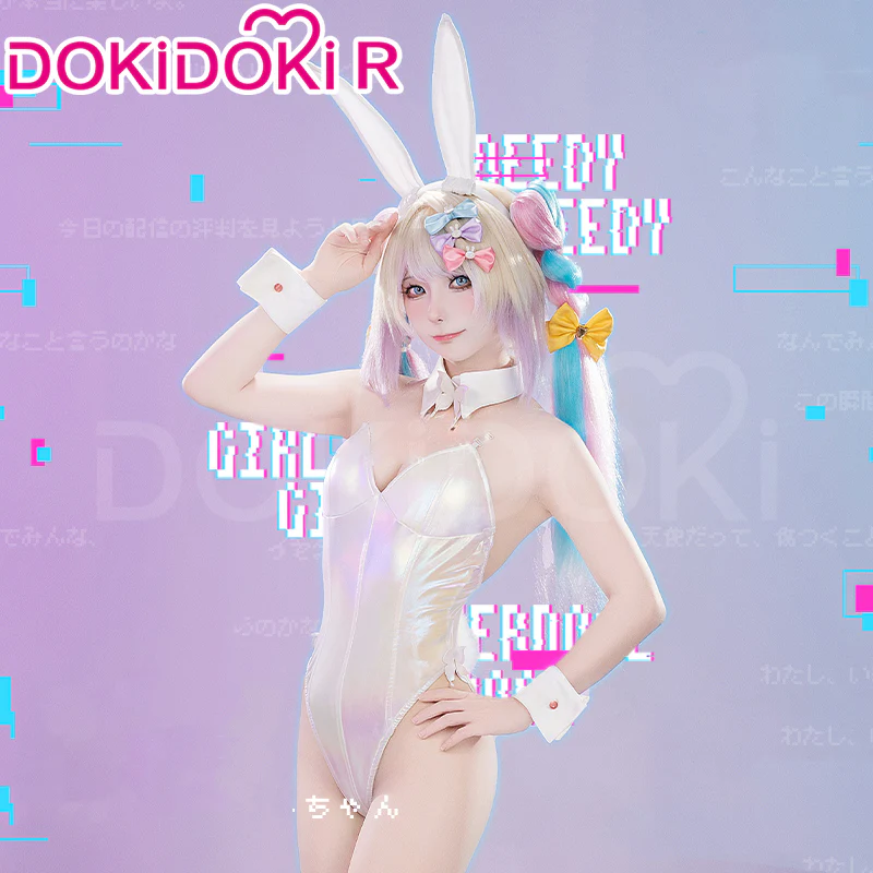 DokiDoki-R Game NEEDY GIRL OVERDOSE Cosplay KAngel Costume Bunny Girl - Image 3