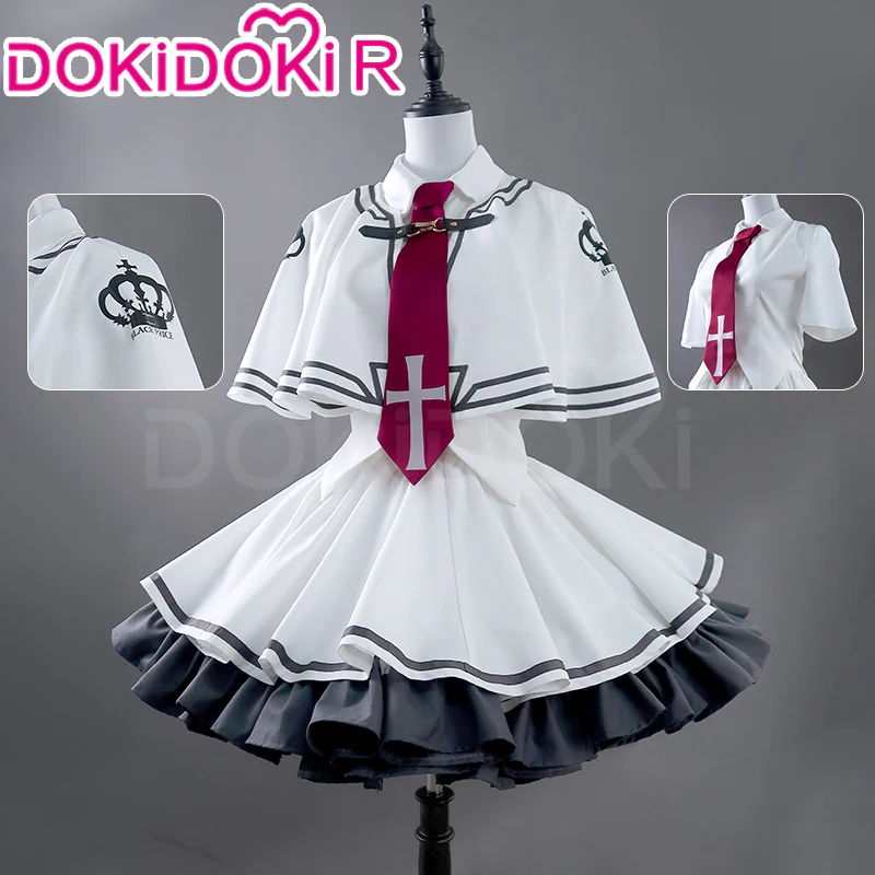 【Partially Ready For Ship】DokiDoki-R Game Wonderful Everyday ~Diskontinuierliches Dasein~ Cosplay Minakami Yuki / Takashima Zakuro Costume School Uniform