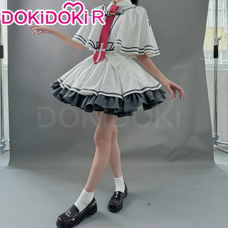 【Partially Ready For Ship】DokiDoki-R Game Wonderful Everyday ~Diskontinuierliches Dasein~ Cosplay Minakami Yuki / Takashima Zakuro Costume School Uniform - Image 2