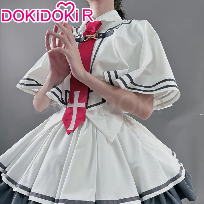 【Partially Ready For Ship】DokiDoki-R Game Wonderful Everyday ~Diskontinuierliches Dasein~ Cosplay Minakami Yuki / Takashima Zakuro Costume School Uniform - Image 4