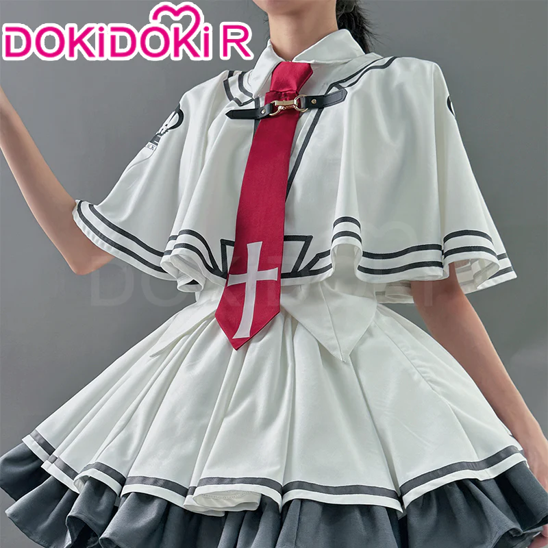 【Partially Ready For Ship】DokiDoki-R Game Wonderful Everyday ~Diskontinuierliches Dasein~ Cosplay Minakami Yuki / Takashima Zakuro Costume School Uniform - Image 5