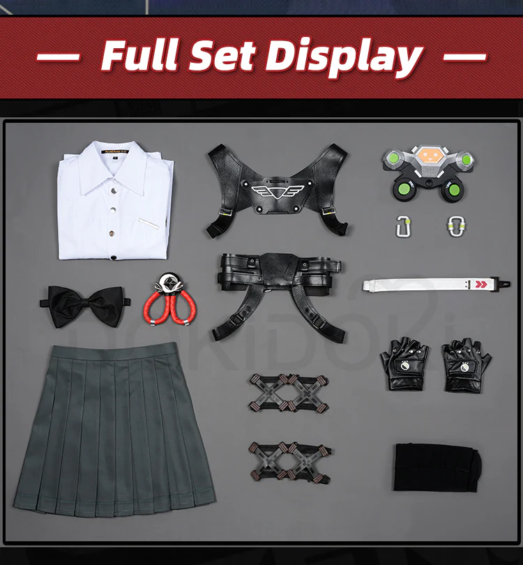 【Partially Ready For Ship】DokiDoki-R Game Zenless Zone Zero Cosplay Alice Thymefield Costume ZZZ - Image 5