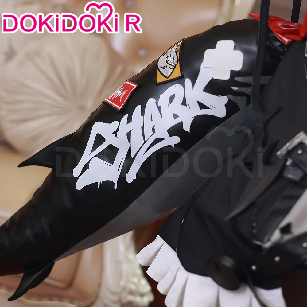 【In Stock】DokiDoki-R Game Zenless Zone Zero Cosplay Ellen Joe Costume Victoria Housekeeping Co. Shark Girl Maid - Image 5