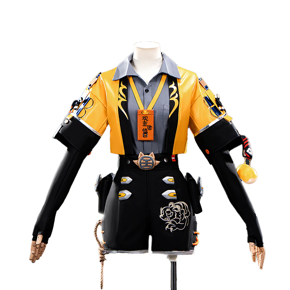 【In Stock】【Size S-2XL】DokiDoki-R Game Zenless Zone Zero Cosplay JuFufu Costume / Tail Ju Fu Fu ZZZ - Image 5