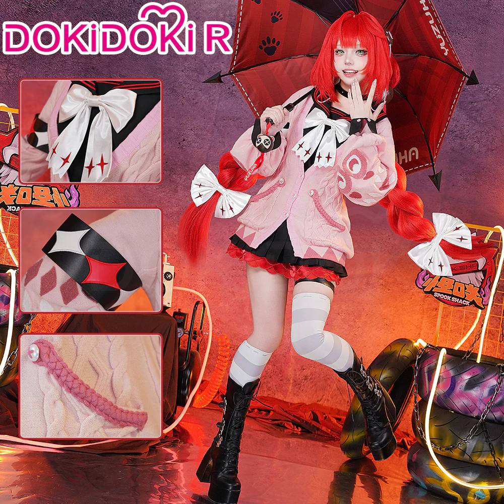 【Partially Ready For Ship】DokiDoki-R Game Zenless Zone Zero Cosplay Ukinami Yuzuha Costume ZZZ