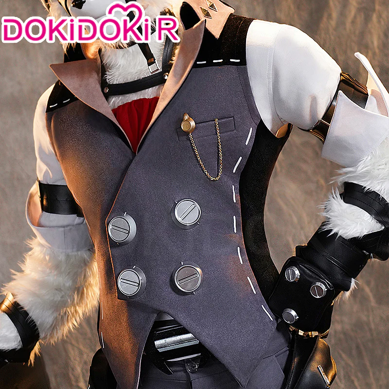 【Partially Ready For Ship】【Size S-3XL】Dokidoki-R Game Zenless Zone Zero Cosplay Von Lycaon Costume - Image 3