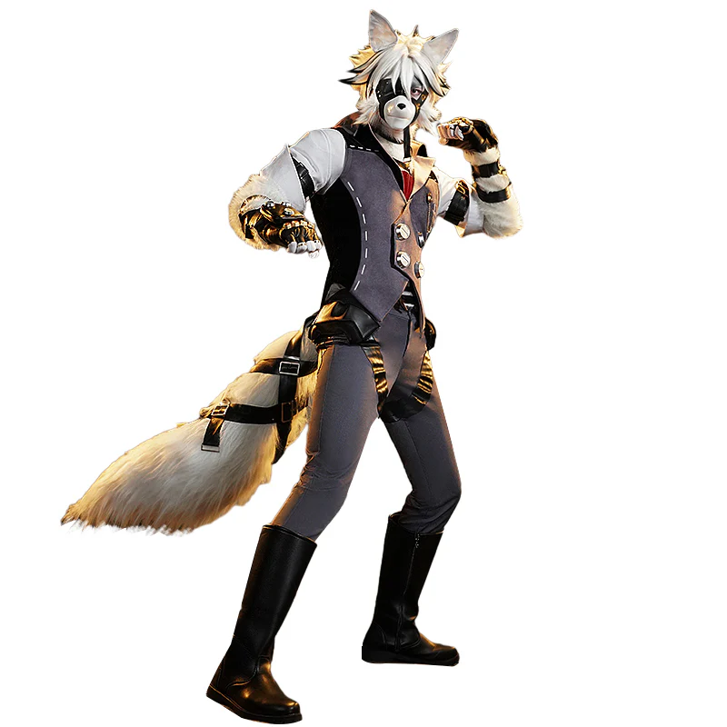 【Partially Ready For Ship】【Size S-3XL】Dokidoki-R Game Zenless Zone Zero Cosplay Von Lycaon Costume - Image 5