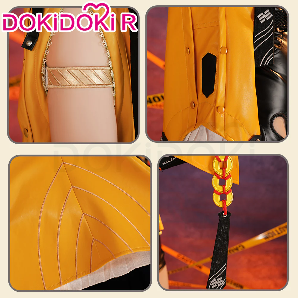 【In Stock】【Size S-2XL】DokiDoki-R Game Zenless Zone Zero Cosplay Yixuan Costume ZZZ - Image 6