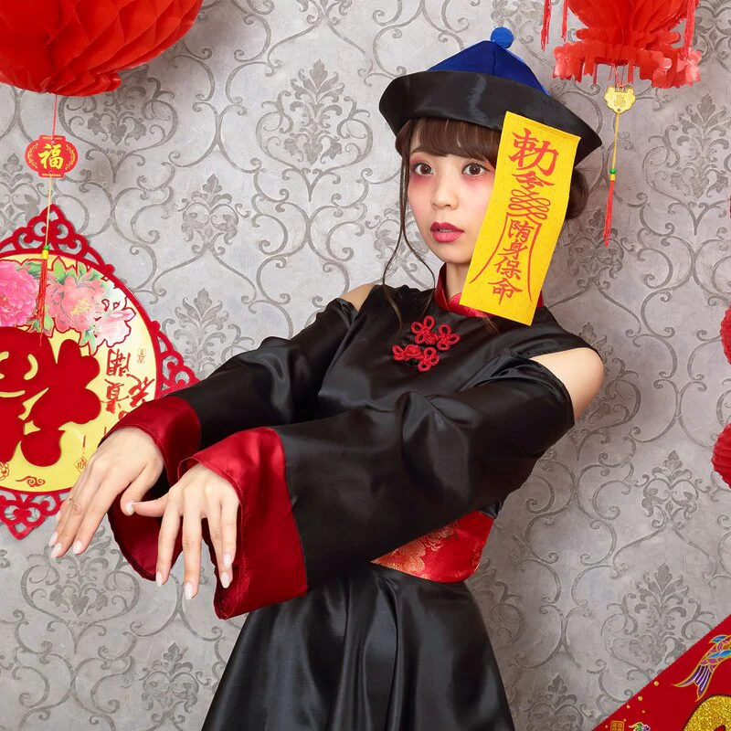 【Ready For Ship】Pay More $9 Get One Costume Dokidoki-R Halloween Cosplay Chinese Zombie Women  Dress Cosplay Halloween - Image 6