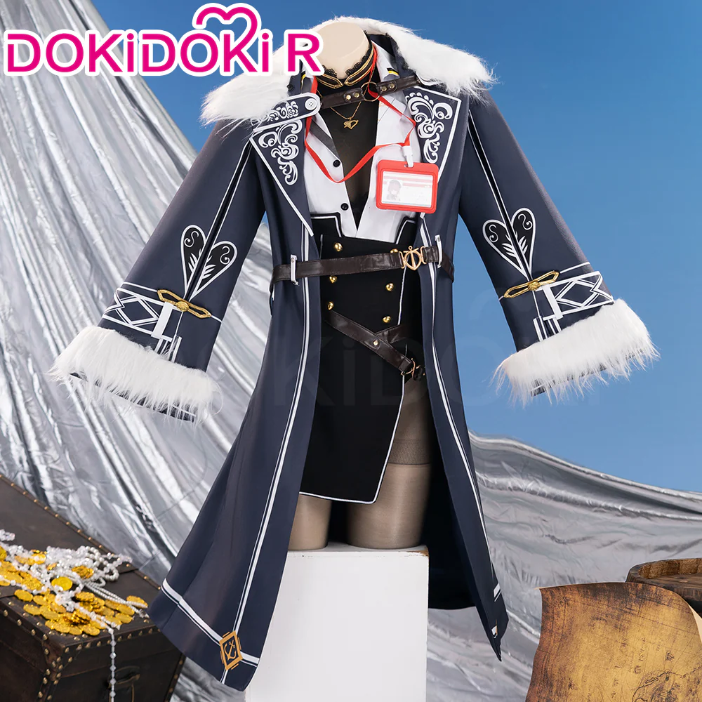 【Size XS-2XL】DokiDoki-R Hololive Vtuber Cosplay Houshou Marine Costume - Image 2