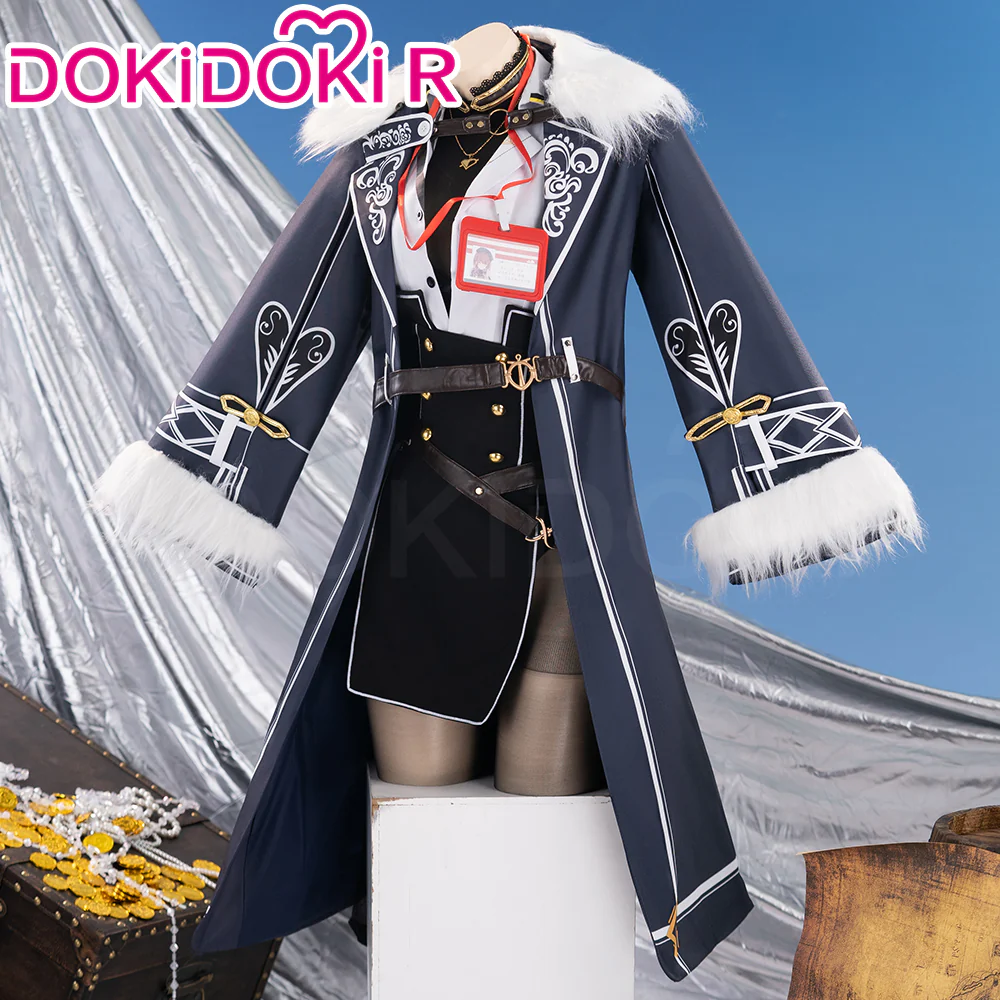 【Size XS-2XL】DokiDoki-R Hololive Vtuber Cosplay Houshou Marine Costume - Image 3