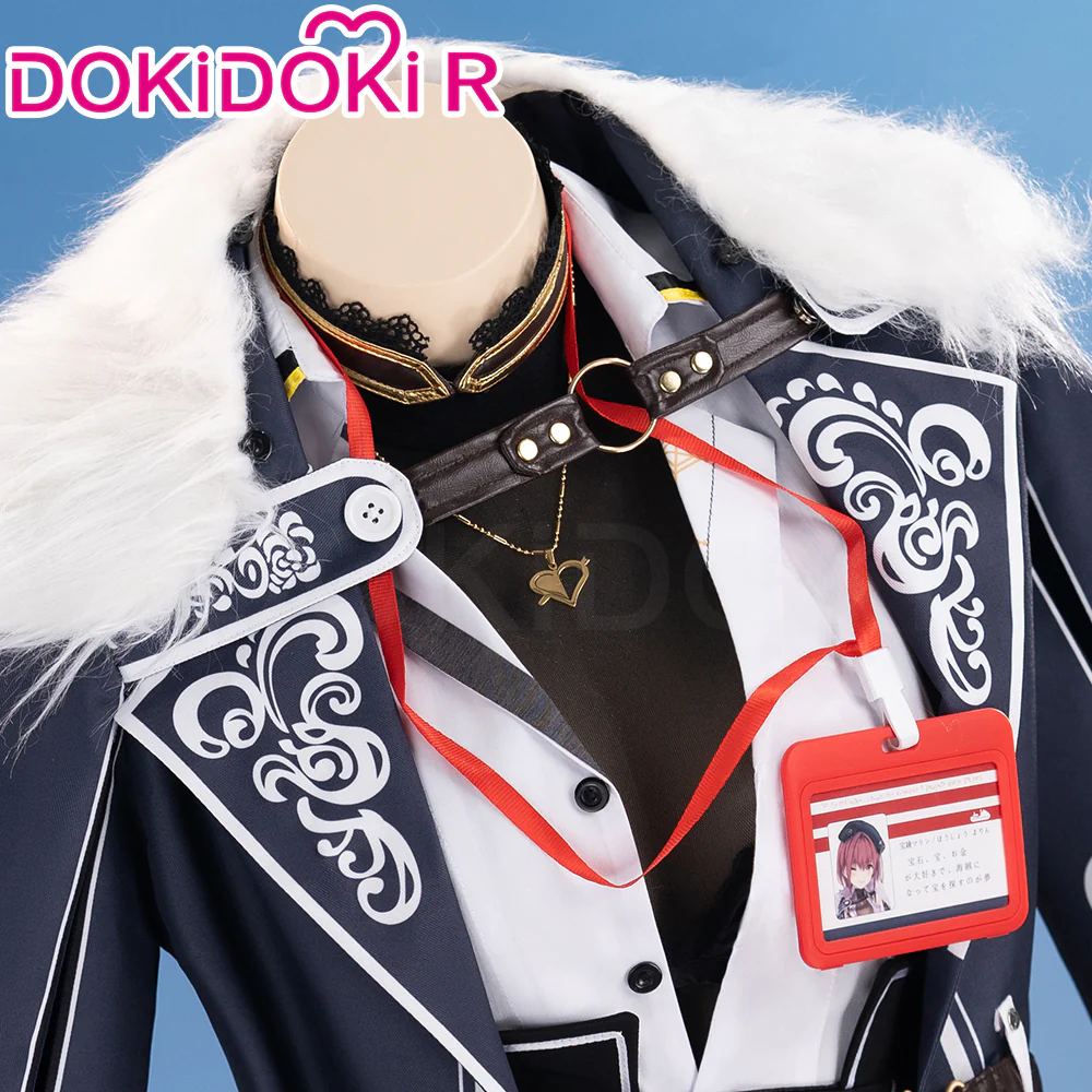 【Size XS-2XL】DokiDoki-R Hololive Vtuber Cosplay Houshou Marine Costume - Image 5