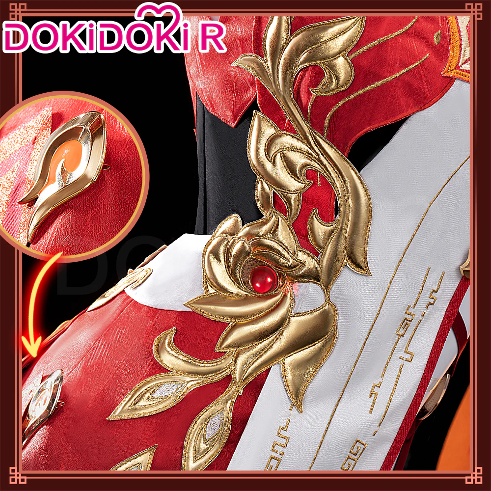 【In Stock】DokiDoki-R Honkai Impact 3rd Cosplay Fuhua Costume / Shoes Cover Fu Hua Fenghuang of Vicissitude - Image 3