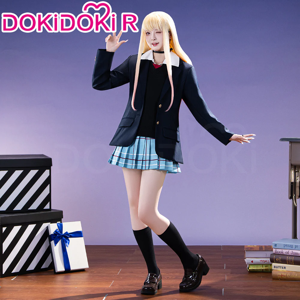 【In Stock】【Size S-2XL】DokiDoki-R Manga Anime Cosplay JK Costume School Uniform