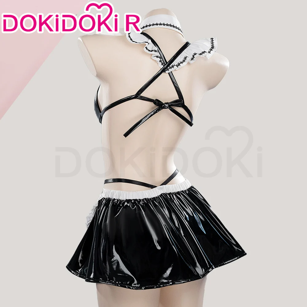 DokiDoki-R Manga Anime Cosplay Kiitagaawa Maariin Costume Maid Dress - Image 4