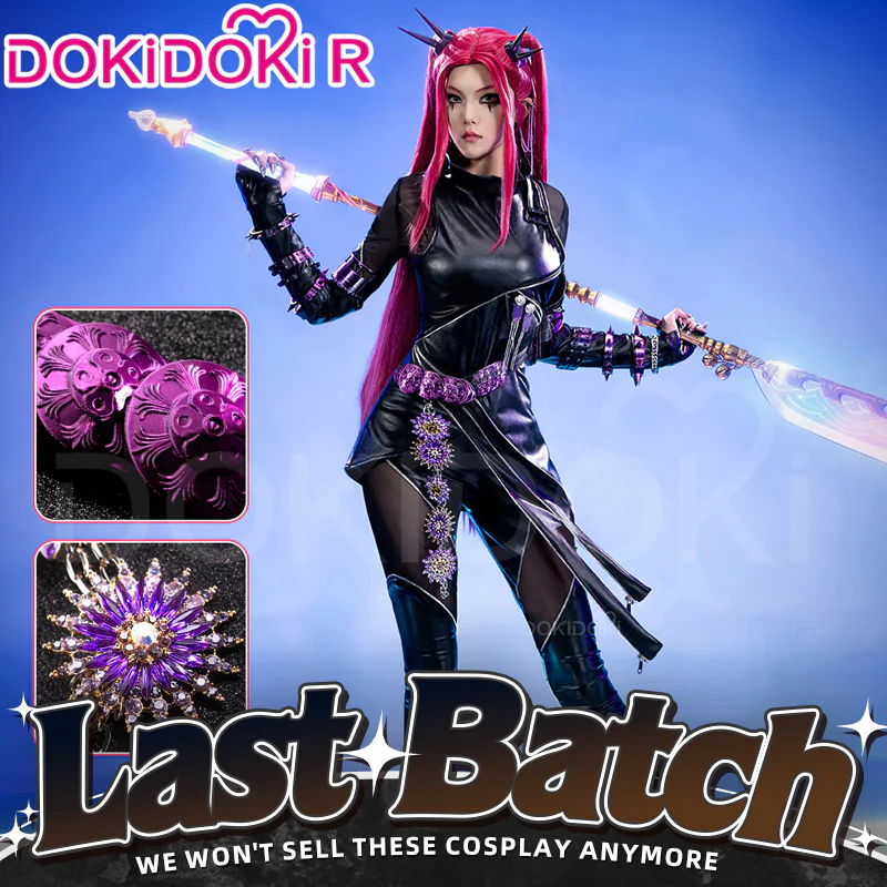 【Ready For Ship】【Last Batch】【Size S-4XL】DokiDoki-R Movie Anime KPOP KILLER Cosplay Costume BATTLE  SERIE