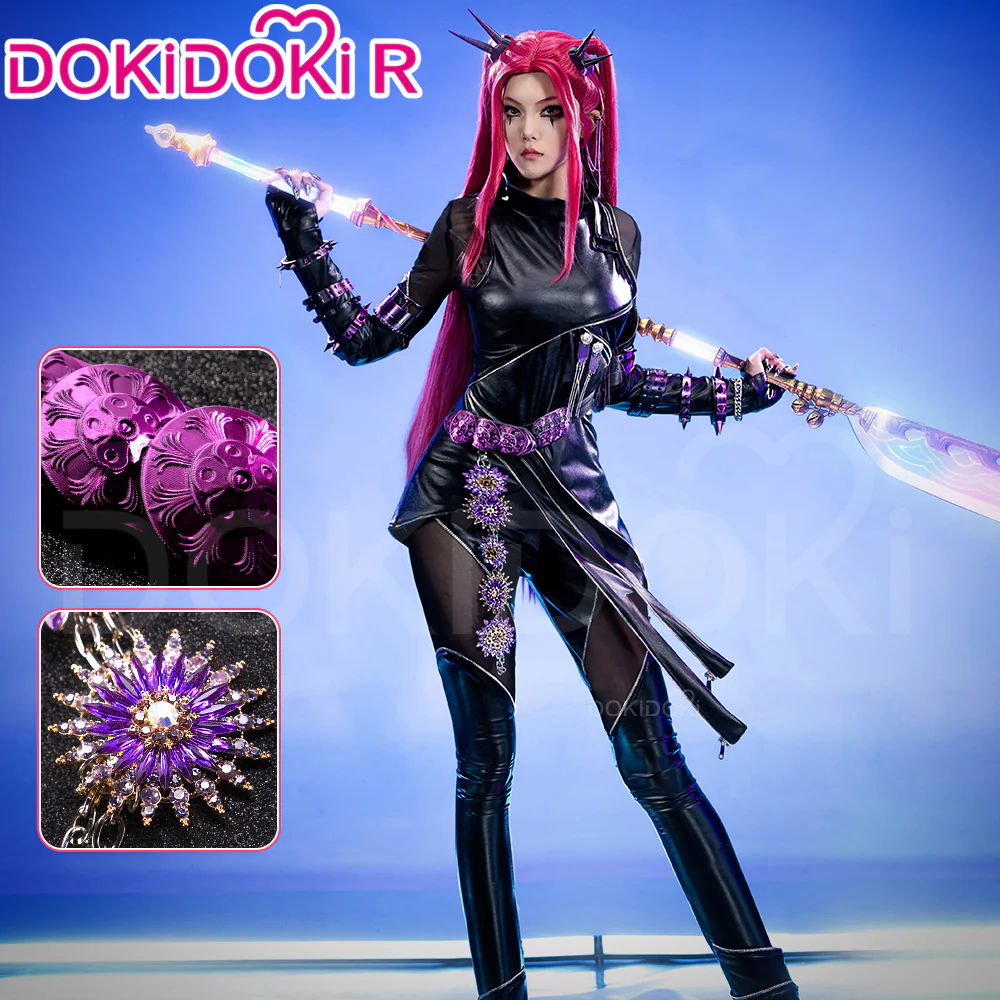 【Ready For Ship】【Last Batch】【Size S-4XL】DokiDoki-R Movie Anime KPOP KILLER Cosplay Costume BATTLE  SERIE - Image 2