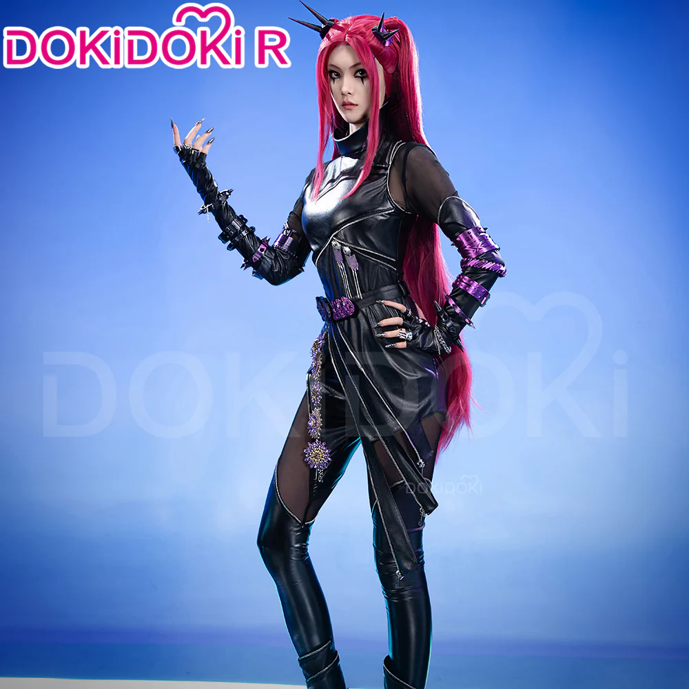 【Ready For Ship】【Last Batch】【Size S-4XL】DokiDoki-R Movie Anime KPOP KILLER Cosplay Costume BATTLE  SERIE - Image 3