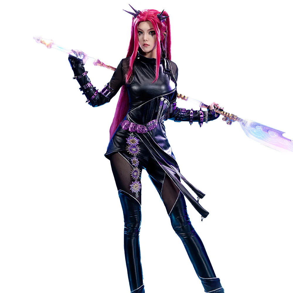【Ready For Ship】【Last Batch】【Size S-4XL】DokiDoki-R Movie Anime KPOP KILLER Cosplay Costume BATTLE  SERIE - Image 6