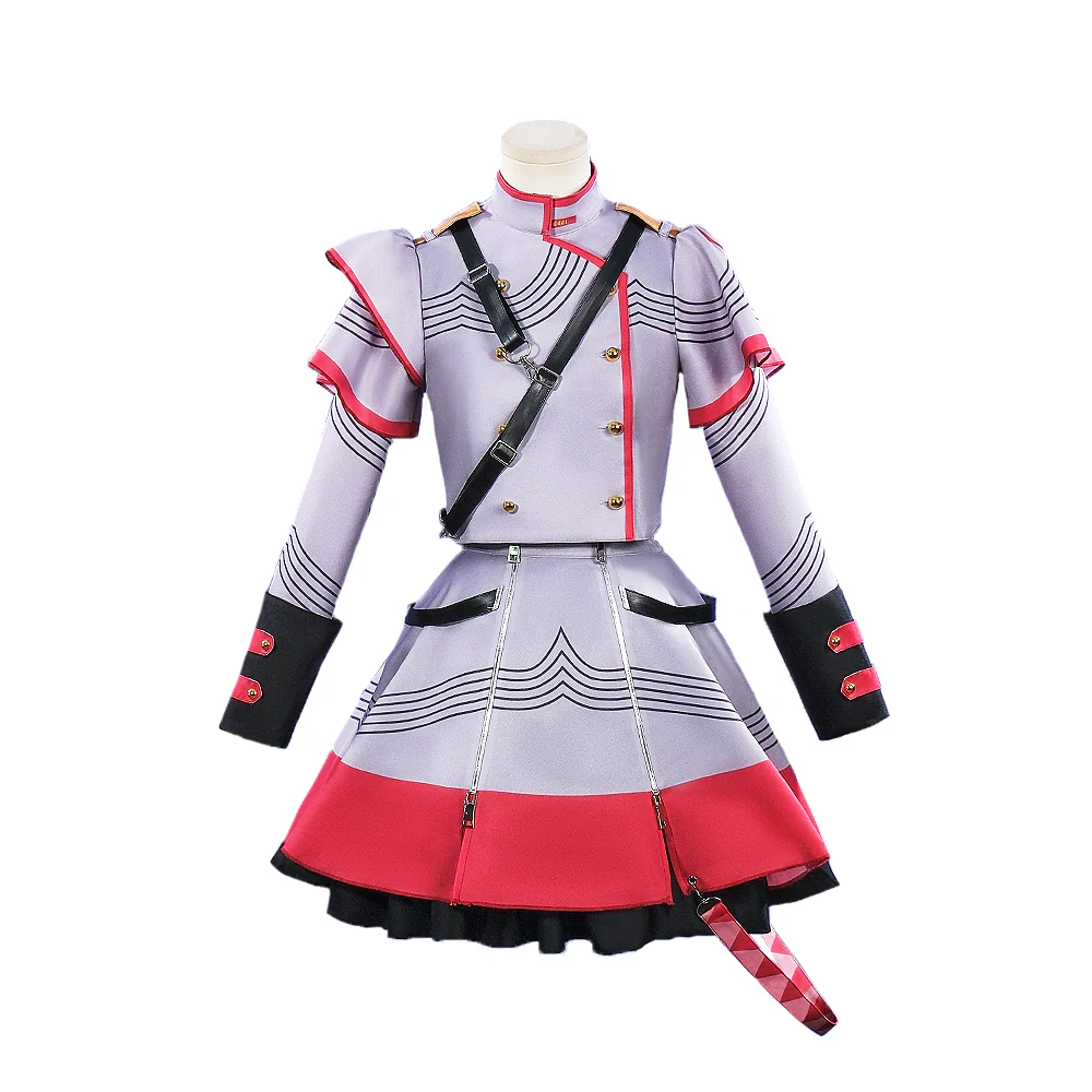 DokiDoki-R Project DIVA 2nd Cosplay Costume Grey - Image 5