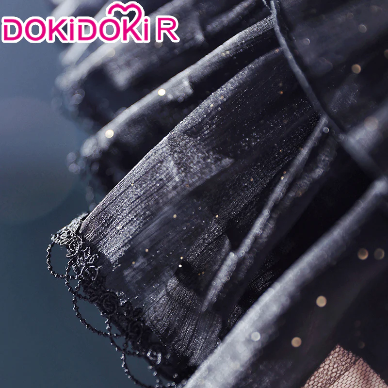 DokiDoki-R Cosplay Cosplay Chinese Costume Black Dress - Image 3