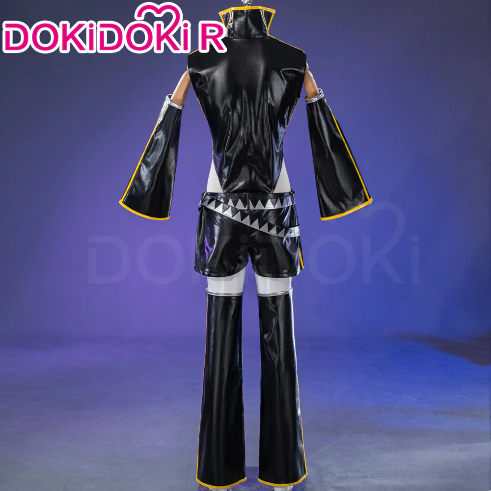 【Partially Ready For Ship】DokiDoki-R VSINGER Cosplay Kagamine Len Costume Punk Leather - Image 2