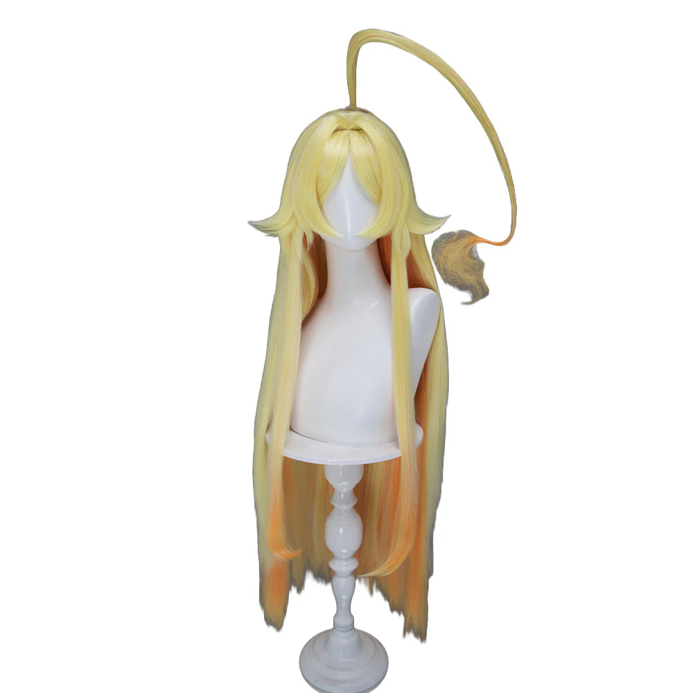 DokiDoki Sentenced to Be a Hero Cosplay Teoritta Wig Long Blonde Orange Gradient Hair - Image 5