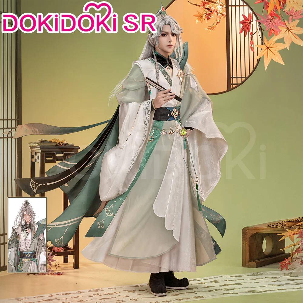 【Last Batch】DokiDoki-SR Game Genshin Impact Cosplay Al haitham Costume the Autumn Equinox Doujin Antiquity - Image 2
